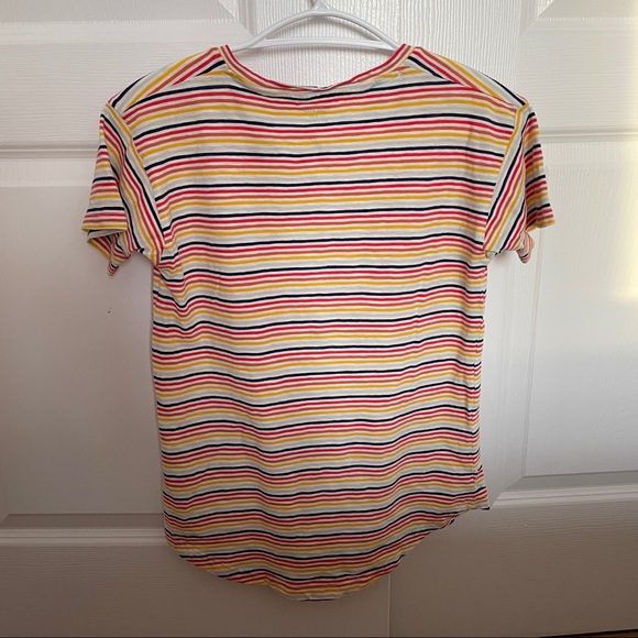 Madewell Cotton Crewneck Tshirt in Rainbow - Picture 4 of 7